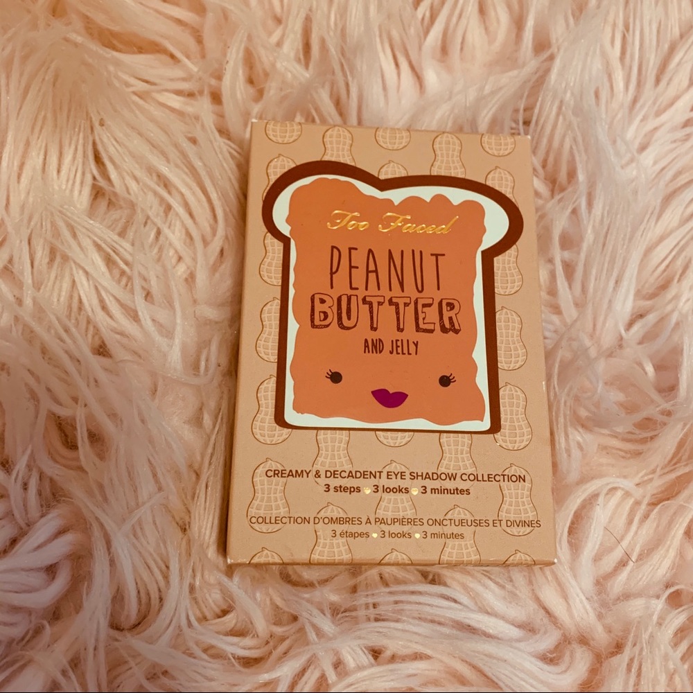 NEW Too Faced Peanut Butter and Jelly Eyeshadow